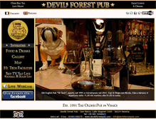 Tablet Screenshot of devilsforestpub.com